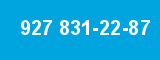 927 831-22-87